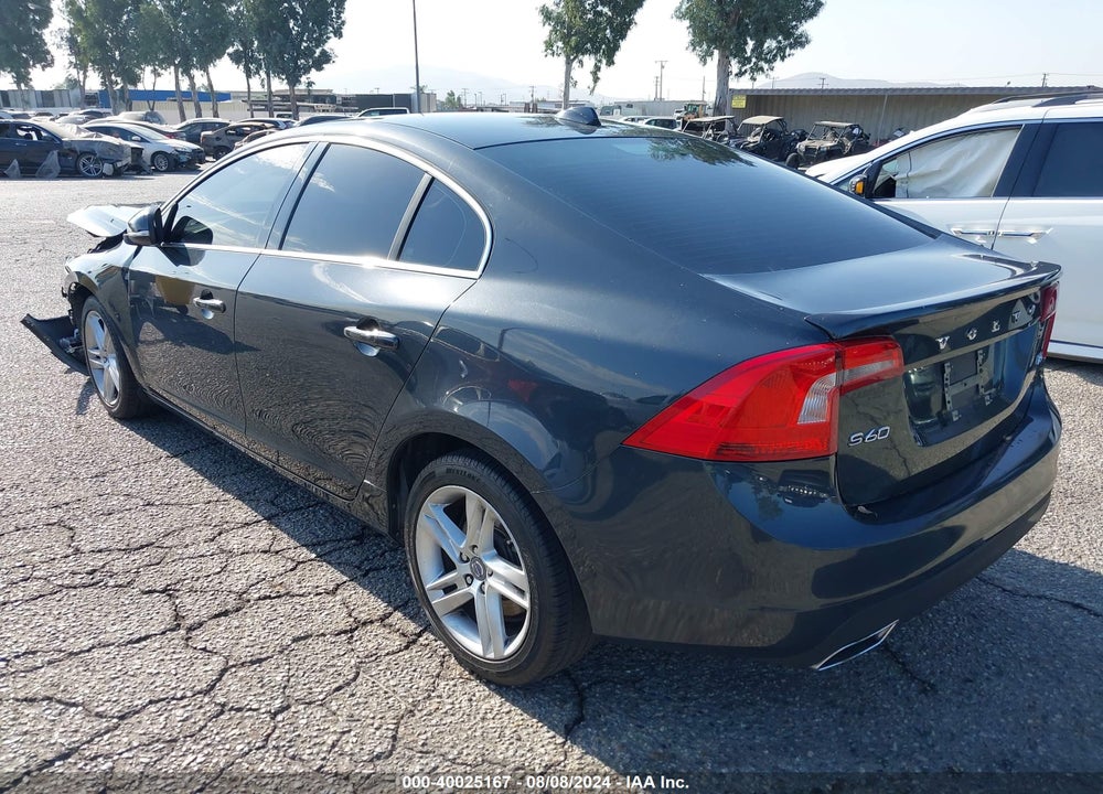 2015 VOLVO S60 T5 PREMIER VIN: YV140MFBXF1308128