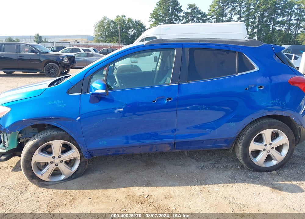 2016 BUICK ENCORE VIN: KL4CJASB4GB686504