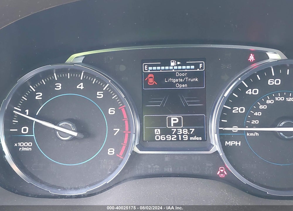 2018 SUBARU FORESTER 2.5I TOURING VIN: JF2SJAWCXJH494921