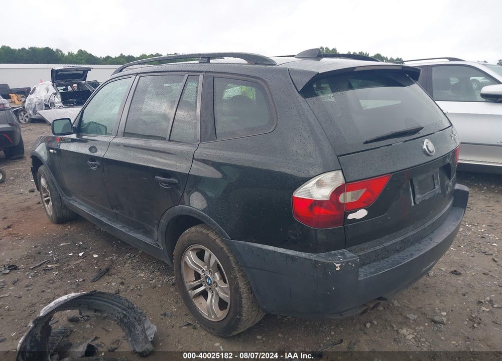 2005 BMW X3 3.0I VIN: WBXPA93405WD15020