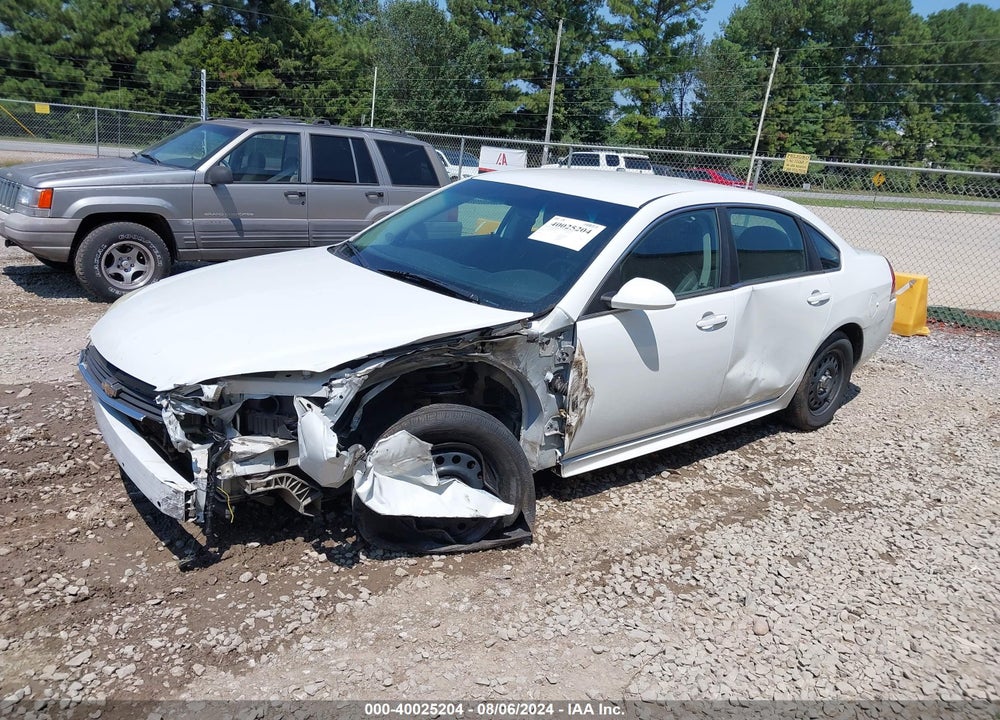 2011 CHEVROLET IMPALA POLICE VIN: 2G1WD5EM2B1236222
