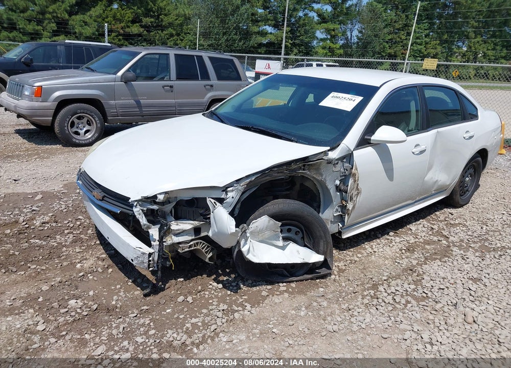 2011 CHEVROLET IMPALA POLICE VIN: 2G1WD5EM2B1236222