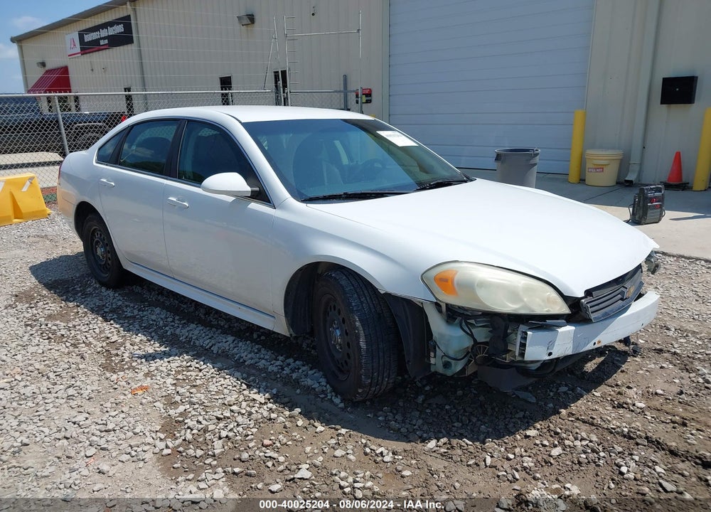 2011 CHEVROLET IMPALA POLICE VIN: 2G1WD5EM2B1236222