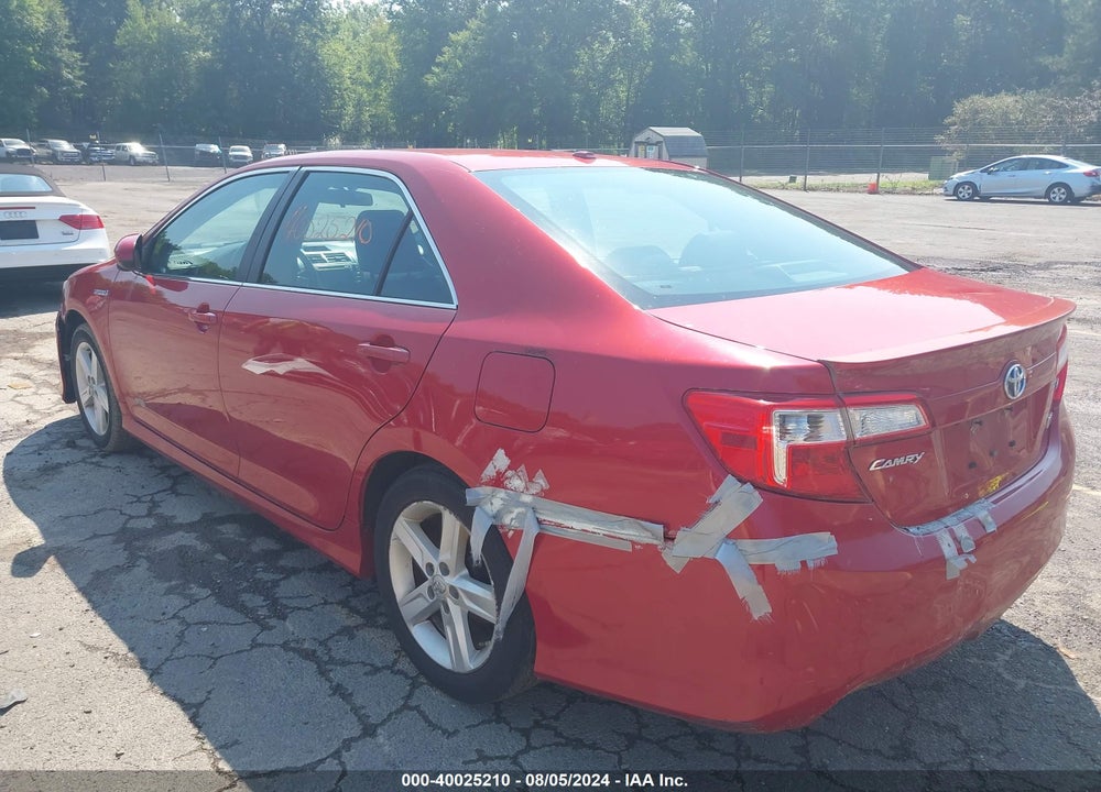2014 TOYOTA CAMRY HYBRID SE LIMITED EDITION VIN: 4T1BD1FK5EU134994