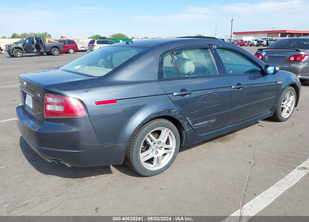2007 ACURA TL 3.2 VIN: 19UUA66277A018009