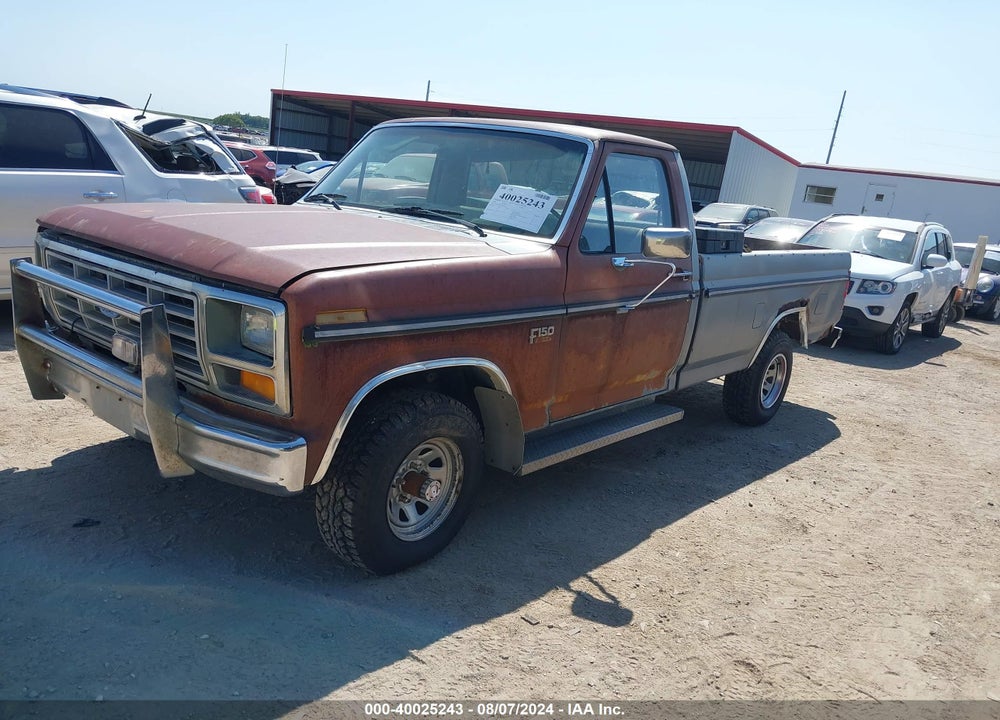 1986 FORD F150 VIN: 1FTEF14N6GPA16155