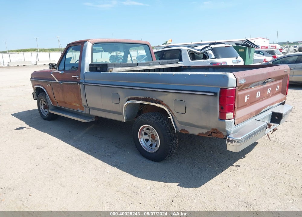 1986 FORD F150 VIN: 1FTEF14N6GPA16155