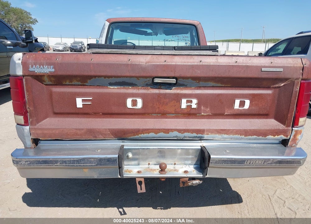 1986 FORD F150 VIN: 1FTEF14N6GPA16155