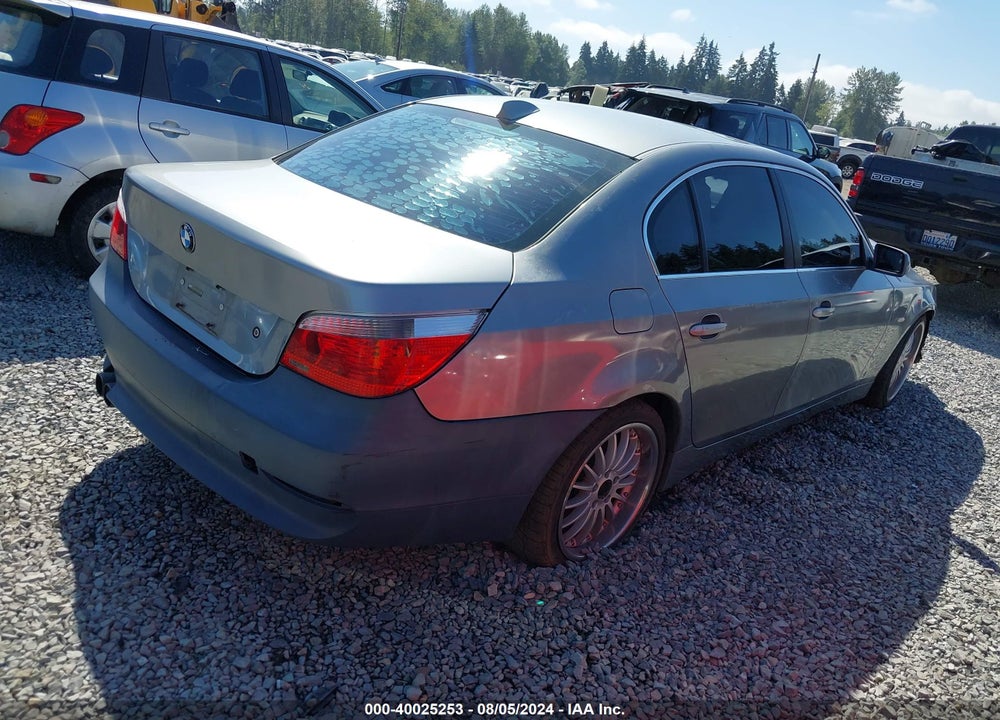 2004 BMW 525I VIN: WBANA53524B852557