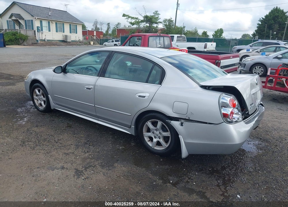 2005 NISSAN ALTIMA 2.5 S VIN: 1N4AL11D05N483928