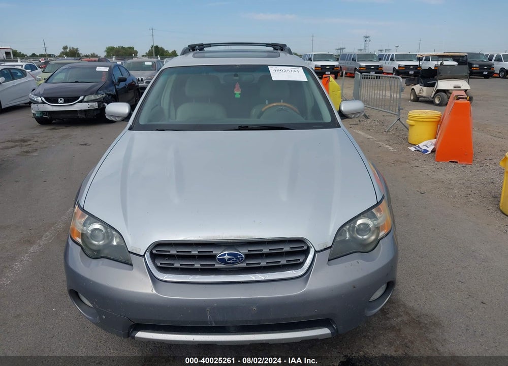 2005 SUBARU OUTBACK 3.0R L.L. BEAN EDITION VIN: 4S4BP86C254341433
