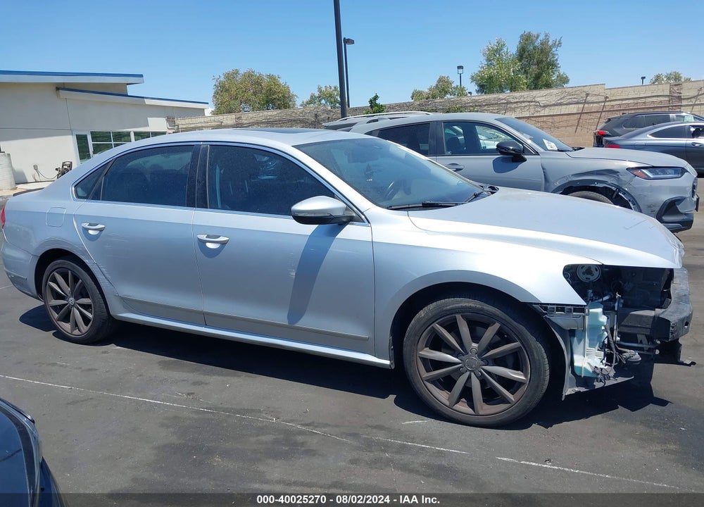 2012 VOLKSWAGEN PASSAT 2.5L SEL PREMIUM VIN: 1VWCP7A36CC028184