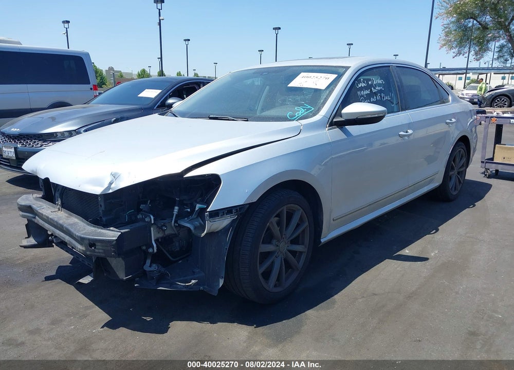 2012 VOLKSWAGEN PASSAT 2.5L SEL PREMIUM VIN: 1VWCP7A36CC028184