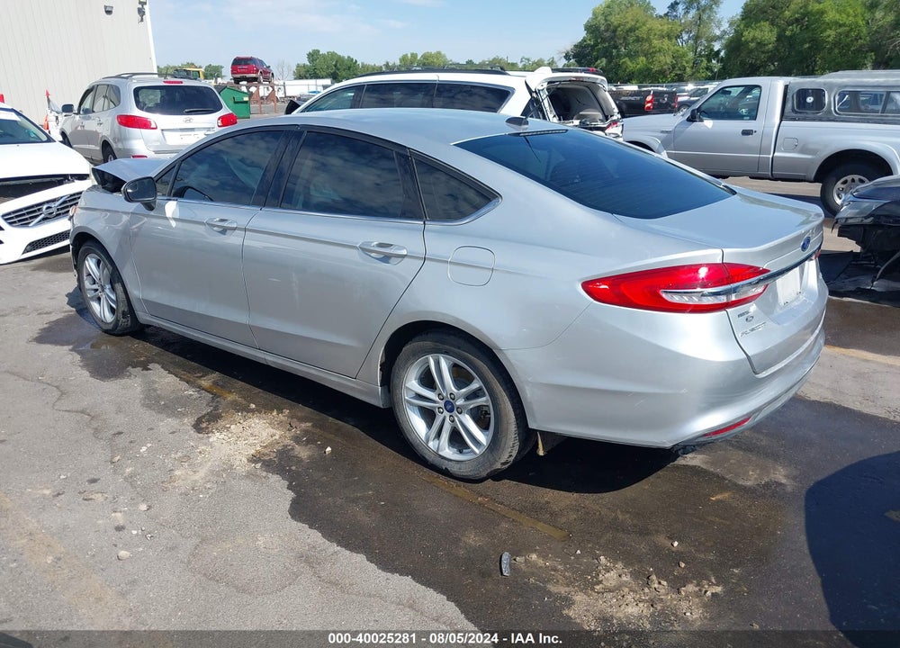 2018 FORD FUSION SE VIN: 3FA6P0H77JR264699