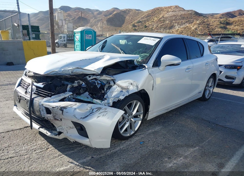 2016 LEXUS CT 200H VIN: JTHKD5BH7G2270479