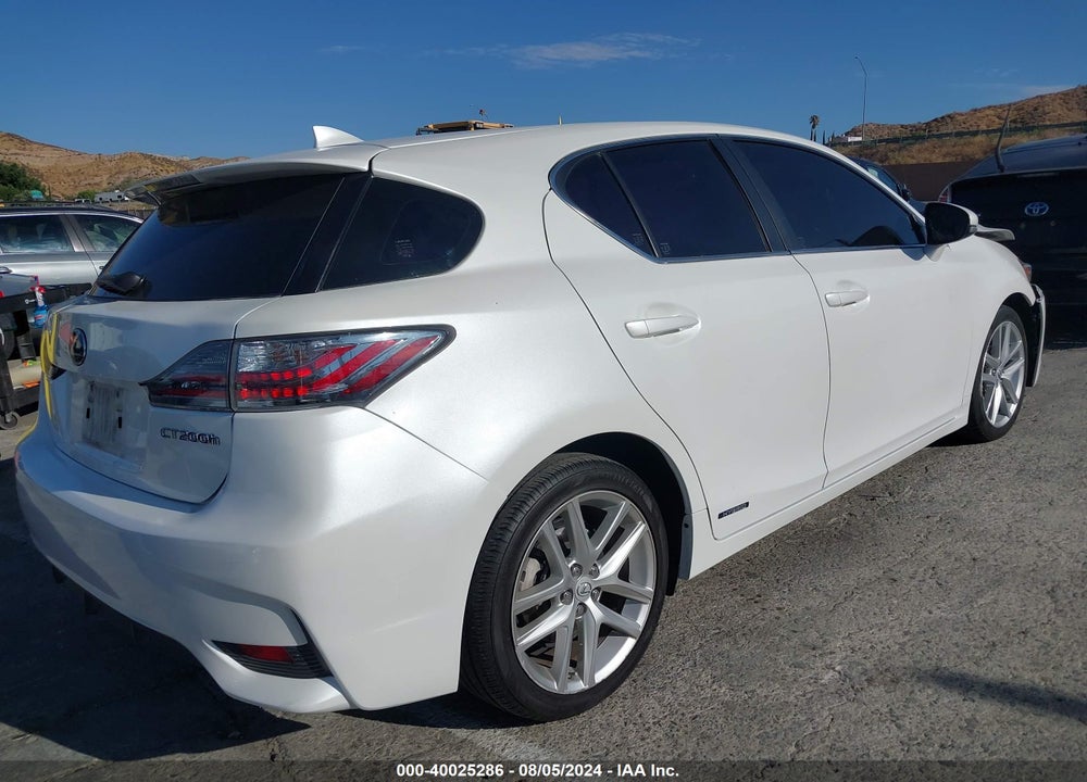 2016 LEXUS CT 200H VIN: JTHKD5BH7G2270479