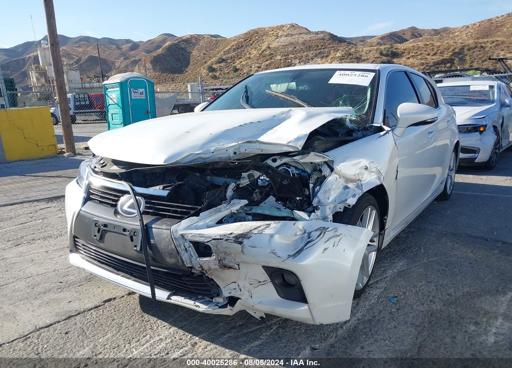 2016 LEXUS CT 200H VIN: JTHKD5BH7G2270479
