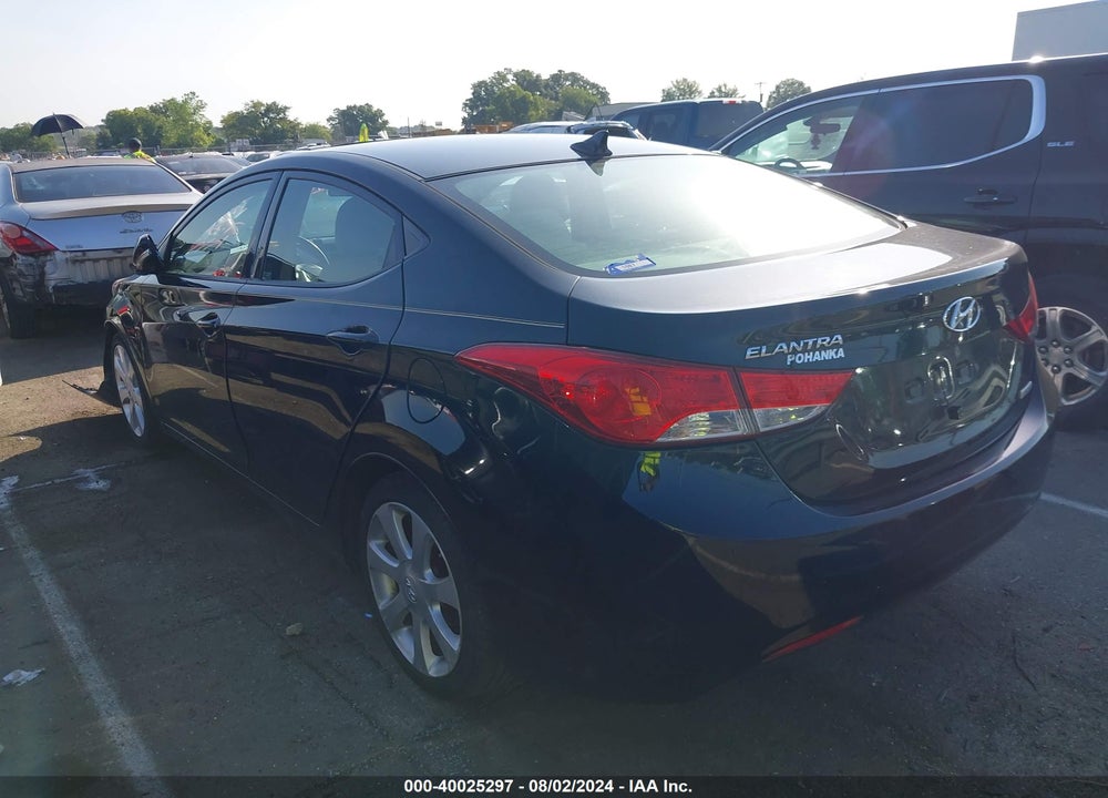 2013 HYUNDAI ELANTRA LIMITED VIN: 5NPDH4AE8DH301393