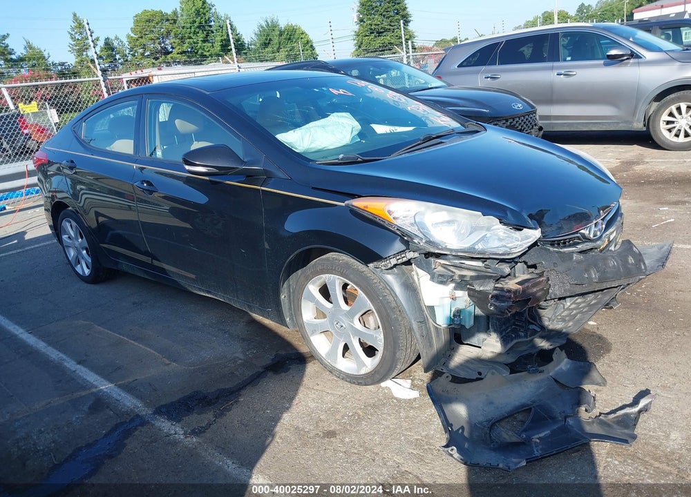 2013 HYUNDAI ELANTRA LIMITED VIN: 5NPDH4AE8DH301393