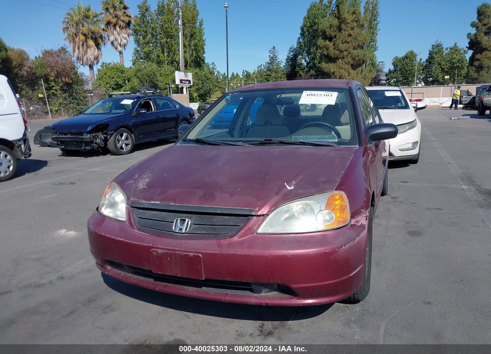 2003 HONDA CIVIC LX VIN: 2HGES16513H569322