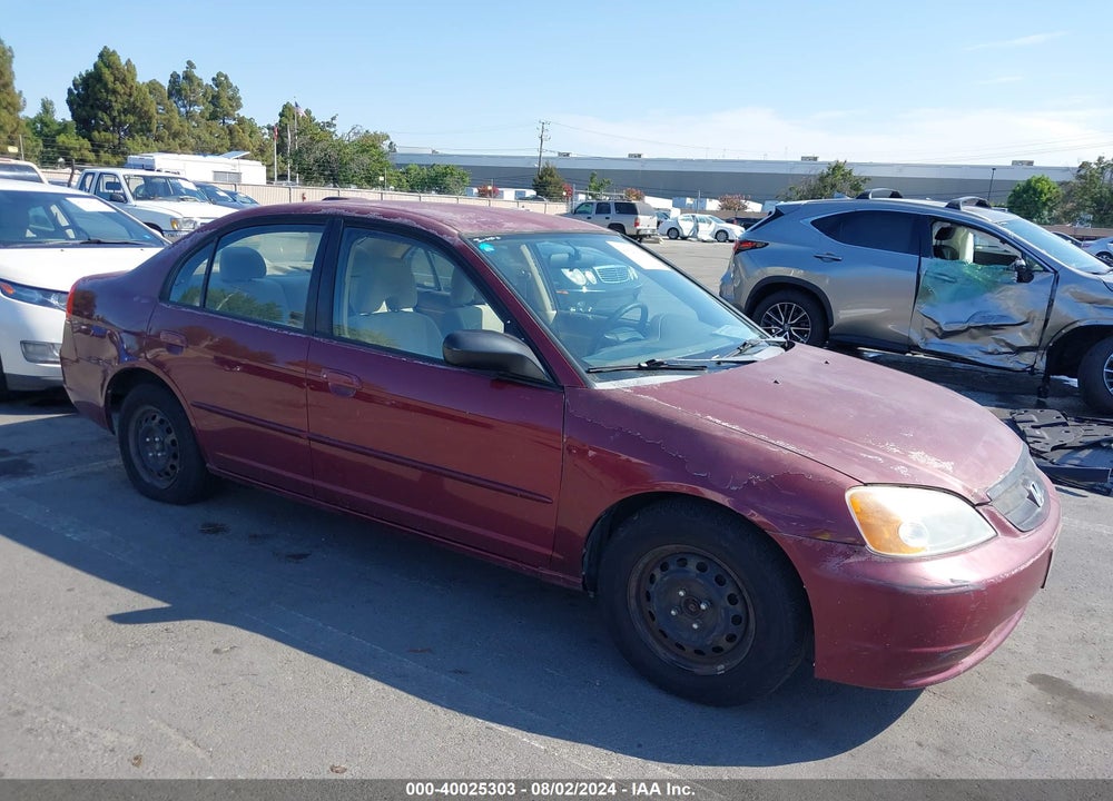 2003 HONDA CIVIC LX VIN: 2HGES16513H569322