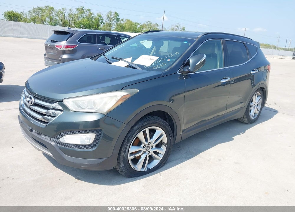 2013 HYUNDAI SANTA FE SPORT 2.0T VIN: 5XYZU3LA7DG120363