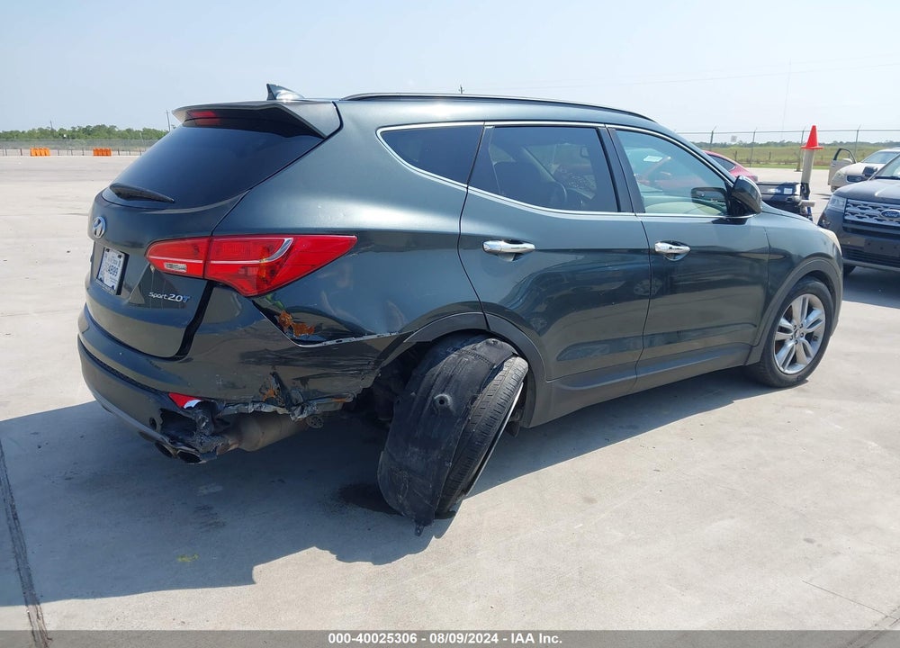 2013 HYUNDAI SANTA FE SPORT 2.0T VIN: 5XYZU3LA7DG120363