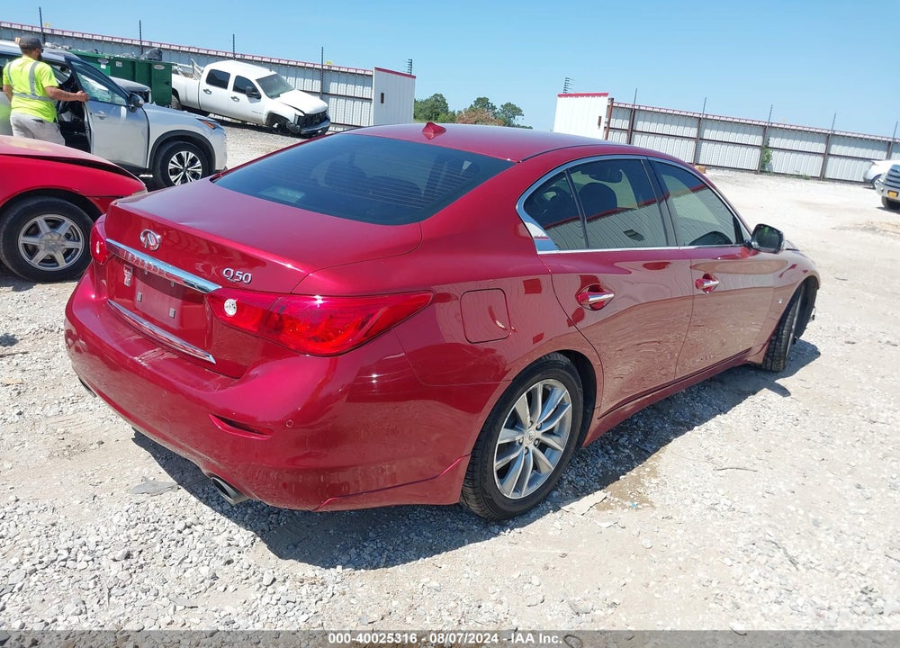 2014 INFINITI Q50 PREMIUM VIN: JN1BV7AP5EM675103