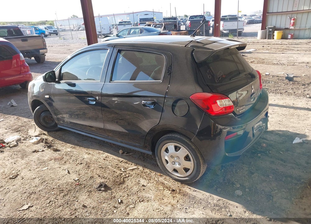 2017 MITSUBISHI MIRAGE ES VIN: ML32A3HJ1HH007253
