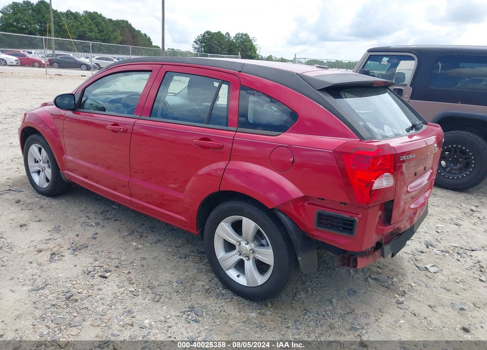 2012 DODGE CALIBER SXT VIN: 1C3CDWDAXCD529187