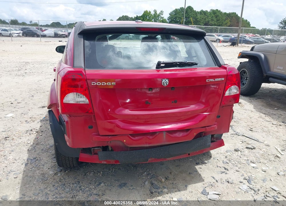2012 DODGE CALIBER SXT VIN: 1C3CDWDAXCD529187