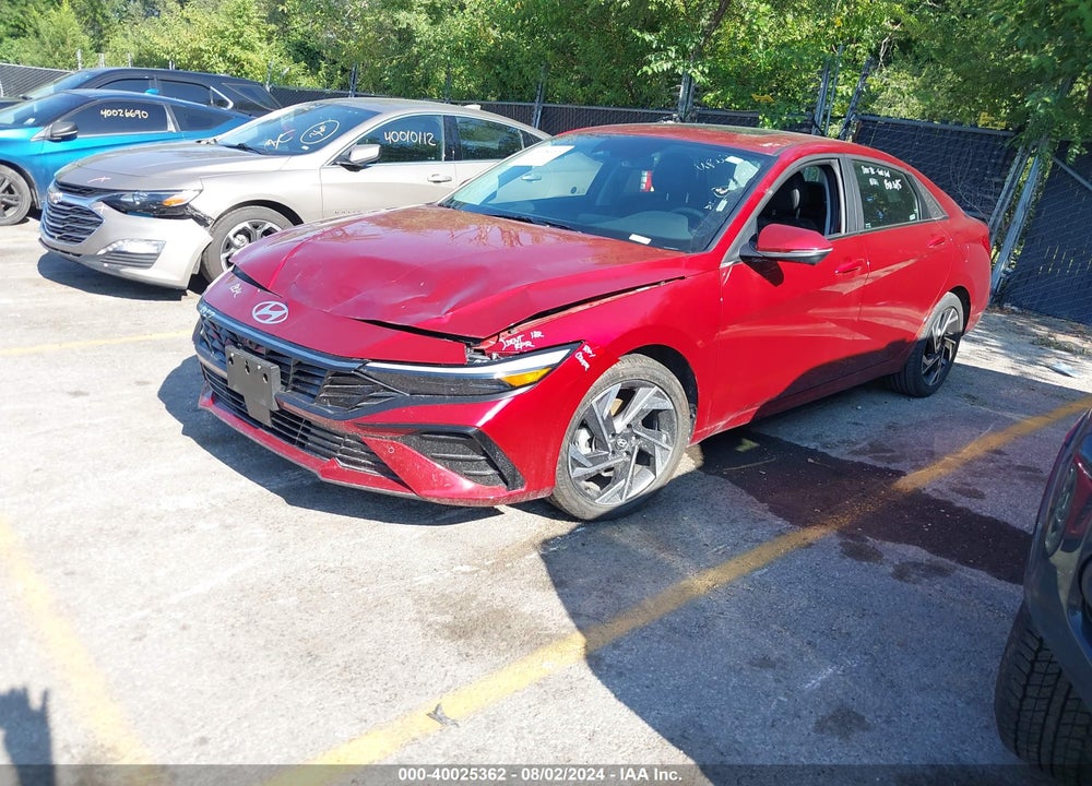 2024 HYUNDAI ELANTRA LIMITED VIN: KMHLP4DG6RU637516