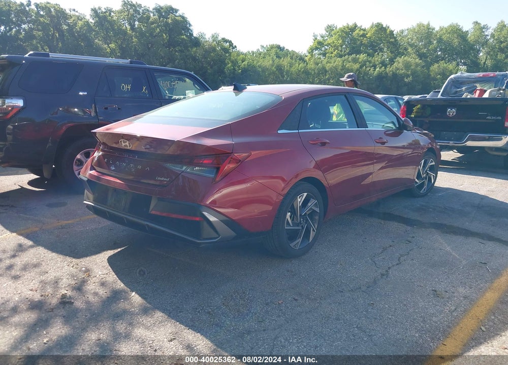 2024 HYUNDAI ELANTRA LIMITED VIN: KMHLP4DG6RU637516