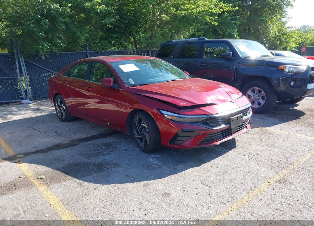 2024 HYUNDAI ELANTRA LIMITED VIN: KMHLP4DG6RU637516