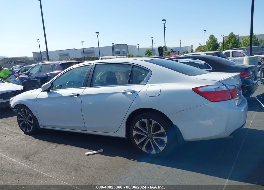 2015 HONDA ACCORD SPORT VIN: 1HGCR2F51FA016777