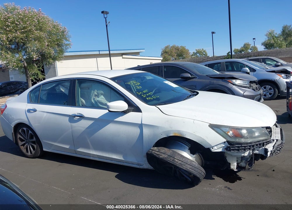 2015 HONDA ACCORD SPORT VIN: 1HGCR2F51FA016777