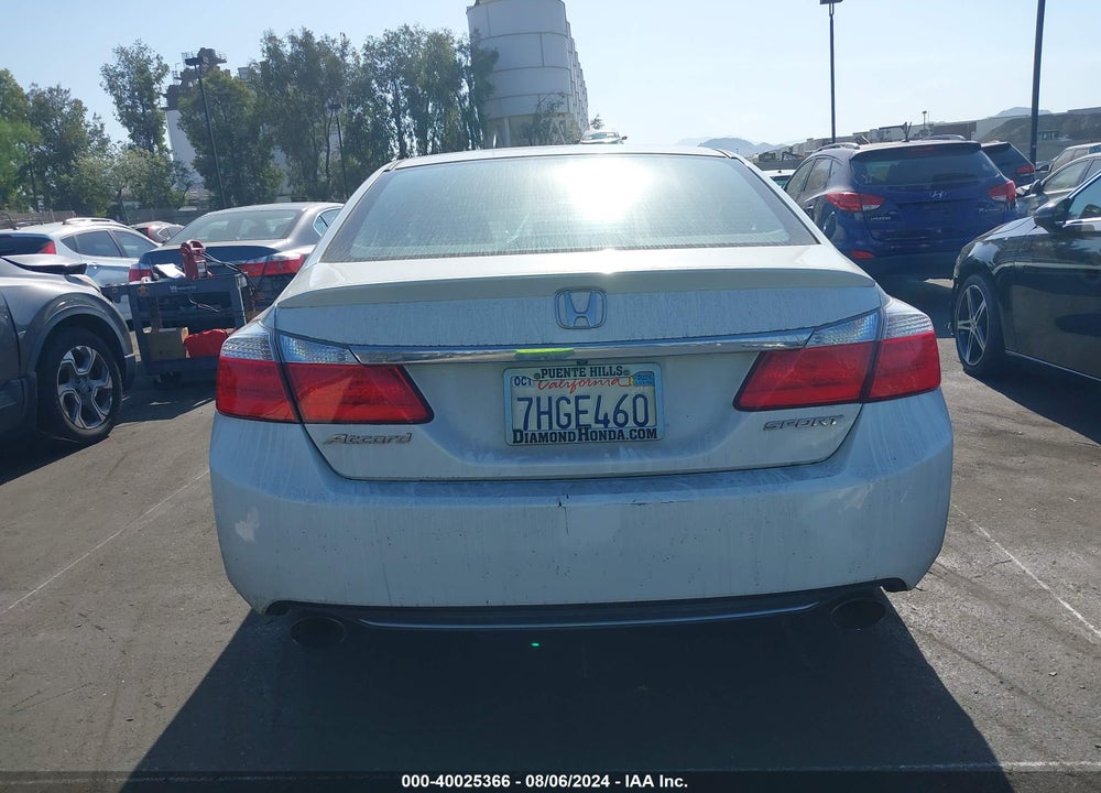 2015 HONDA ACCORD SPORT VIN: 1HGCR2F51FA016777