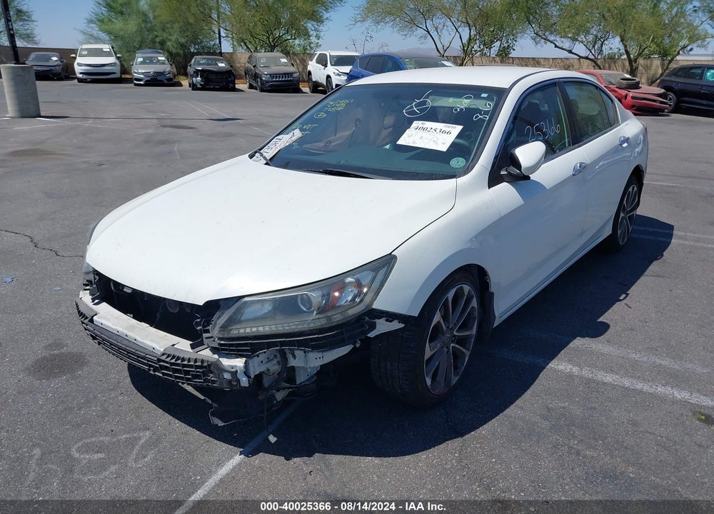 2015 HONDA ACCORD SPORT VIN: 1HGCR2F51FA016777