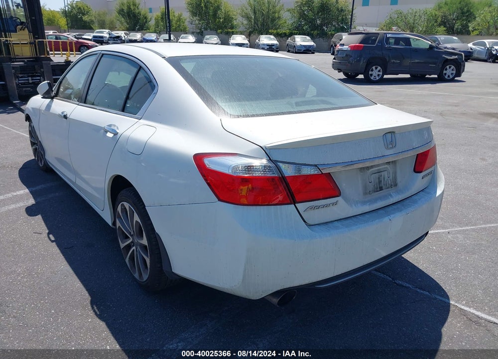 2015 HONDA ACCORD SPORT VIN: 1HGCR2F51FA016777