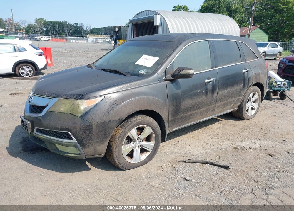 2010 ACURA MDX TECHNOLOGY PACKAGE VIN: 2HNYD2H41AH531452