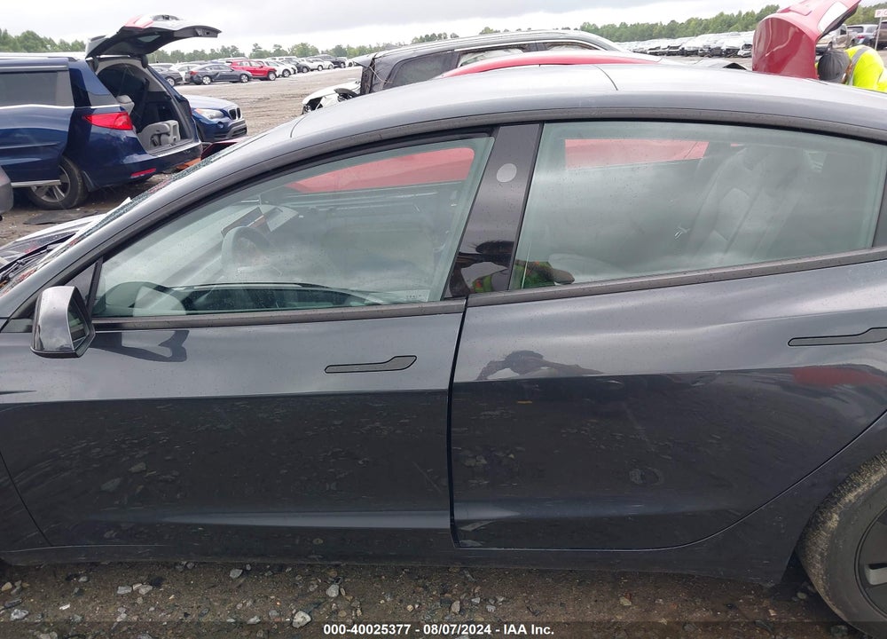 2024 TESLA MODEL 3 REAR-WHEEL DRIVE VIN: 5YJ3E1EA3RF734779