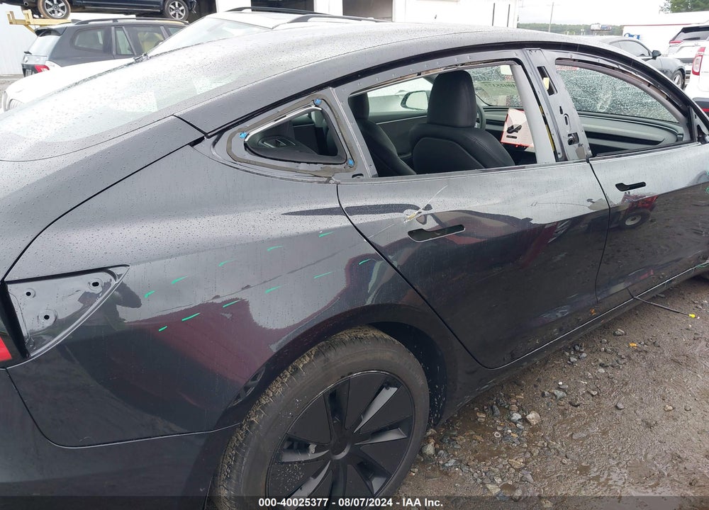 2024 TESLA MODEL 3 REAR-WHEEL DRIVE VIN: 5YJ3E1EA3RF734779