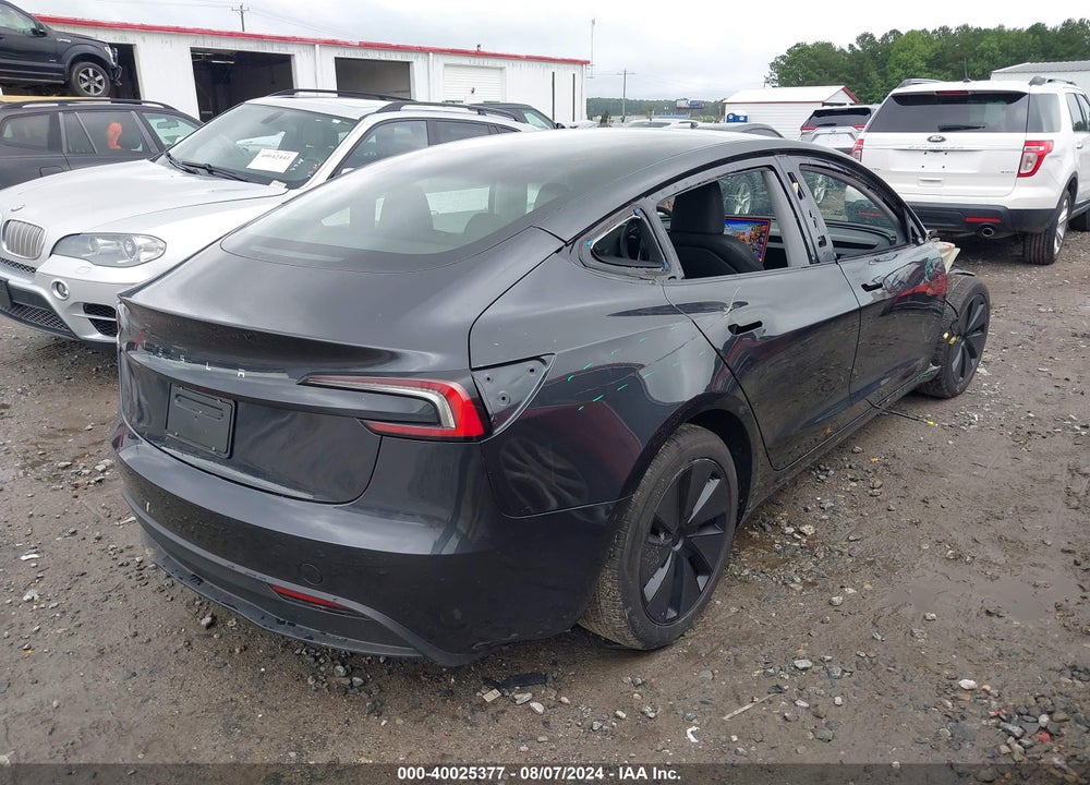 2024 TESLA MODEL 3 REAR-WHEEL DRIVE VIN: 5YJ3E1EA3RF734779