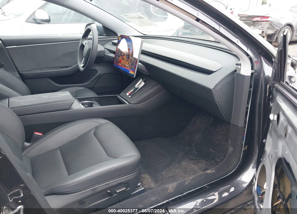 2024 TESLA MODEL 3 REAR-WHEEL DRIVE VIN: 5YJ3E1EA3RF734779