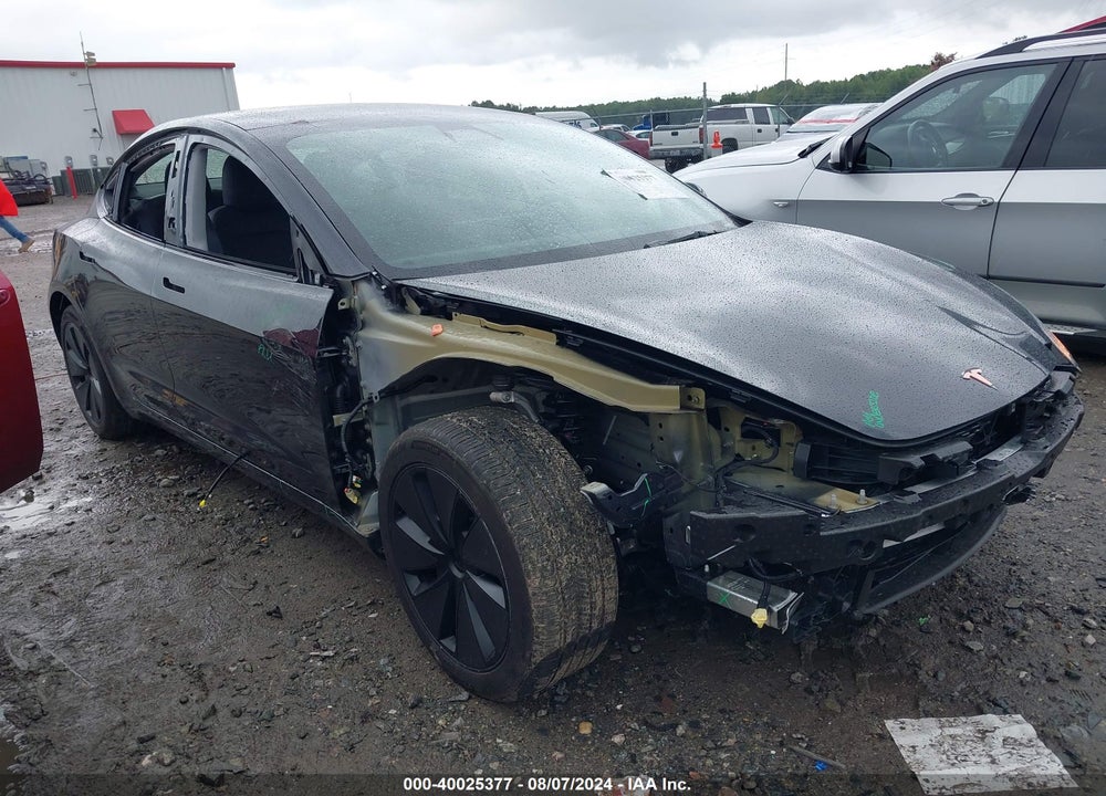 2024 TESLA MODEL 3 REAR-WHEEL DRIVE VIN: 5YJ3E1EA3RF734779