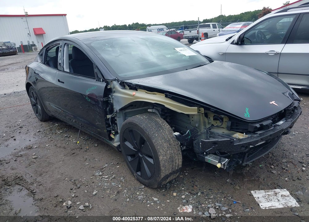 2024 TESLA MODEL 3 REAR-WHEEL DRIVE VIN: 5YJ3E1EA3RF734779
