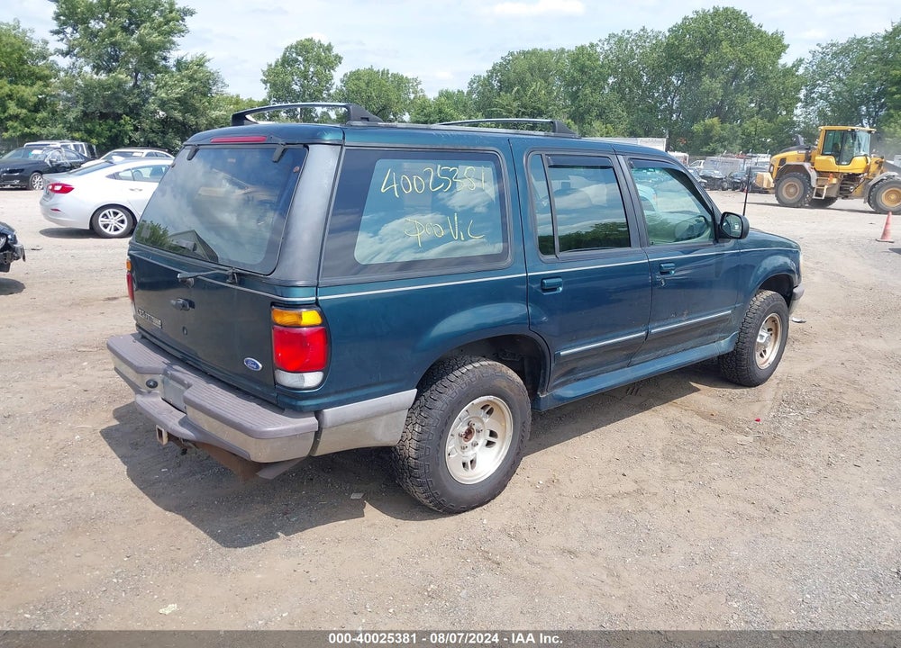 1995 FORD EXPLORER VIN: 1FMDU34X5SZB70458