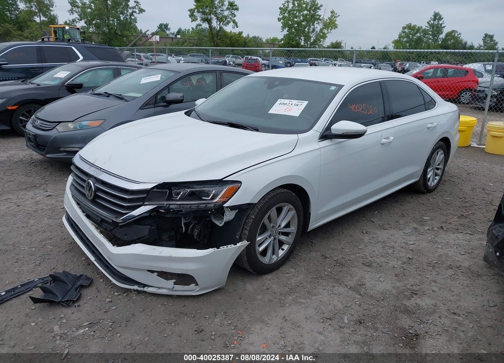2020 VOLKSWAGEN PASSAT 2.0T SE VIN: 1VWSA7A33LC007967