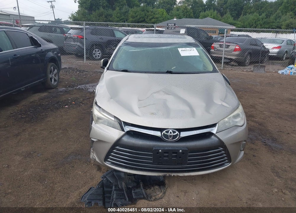 2016 TOYOTA CAMRY XLE VIN: 4T1BF1FK0GU527976