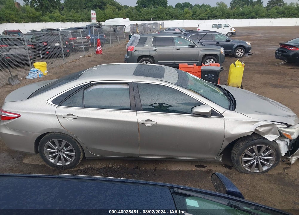 2016 TOYOTA CAMRY XLE VIN: 4T1BF1FK0GU527976